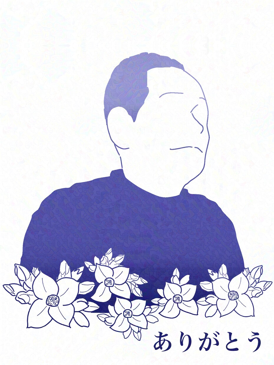 大切な方のお写真からメモリアル線画描きます 大切な方の思い出を優しい線画で残します イメージ1