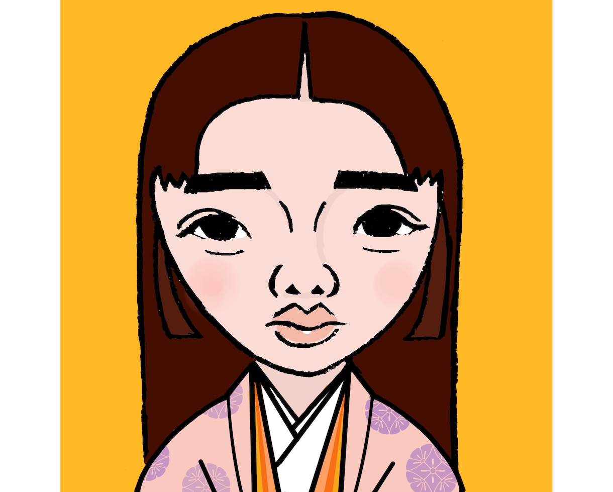 あの｢光る君へ｣風の雅な似顔絵データをお作りします 週刊朝日｢似顔絵大賞｣受賞 の似顔絵師におまかせ!! イメージ8