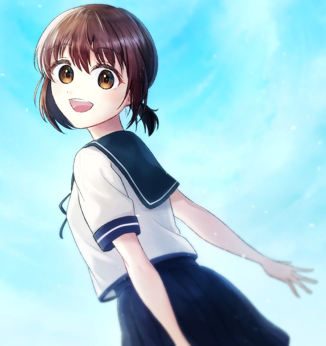 とぅる目がポイントのイラスト作成します VTuberの方もぜひ！女の子特化型イラストレーターです イメージ1
