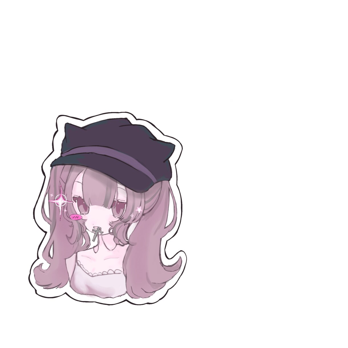 アイコンやプロフ用のかわいい女の子を描きます 厚塗りで目を惹くアイコンを描きます！ イメージ2