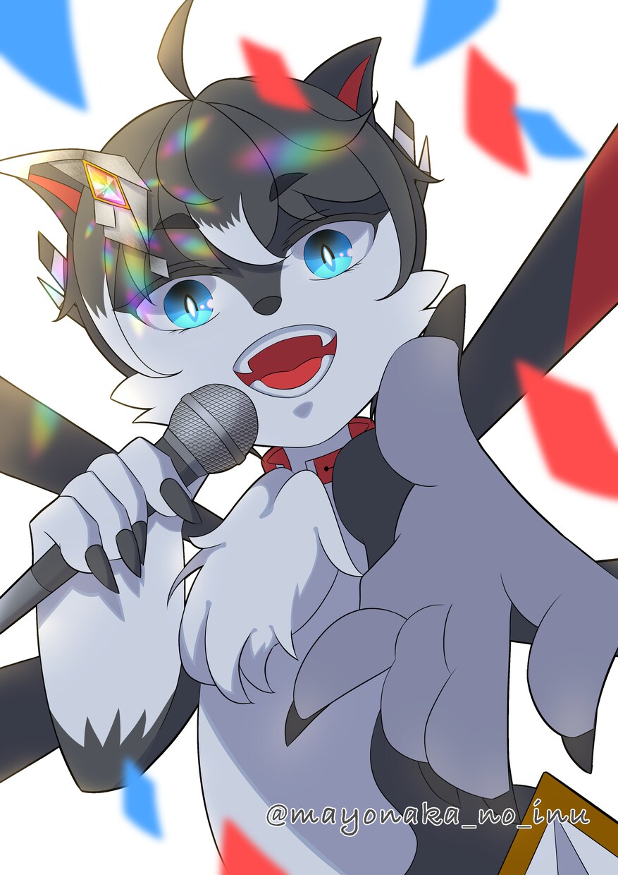 配信・動画等のキャラクターイラストを制作します youtubeの立ち絵等で使えるポップで可愛いイラストです！ イメージ2
