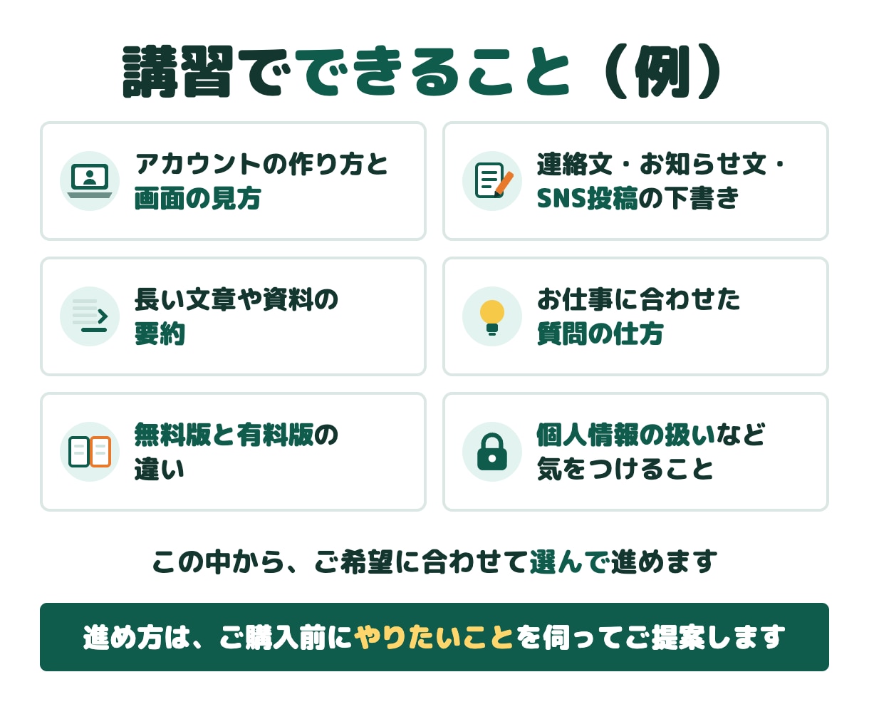 ChatGPTの使い方をマンツーマンで教えます 画面を共有して一緒に操作。苦手な方も一から丁寧に イメージ3