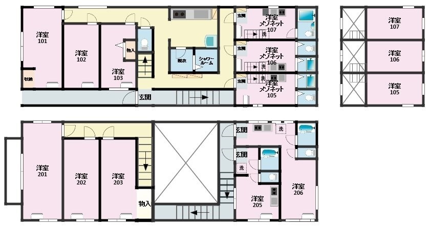 間取図を迅速に作成します 丁寧な作業をモットーにお受け致します。 イメージ7