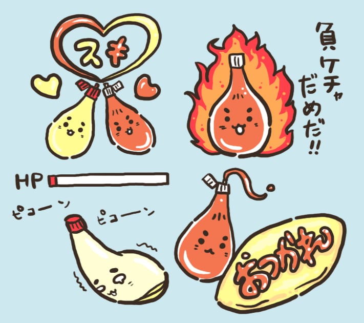 商用可！癒されるかわいいLINEスタンプ作ります 使いやすく、ゆるい&楽しいイラストが得意です！ イメージ3