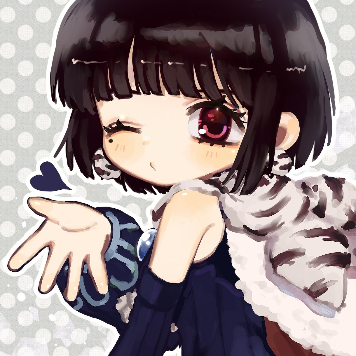 1週間で納品可能！1枚1枚心を込めてお描きします SNSで目を引くかわいい厚塗り風イラストはいかがですか？ イメージ6