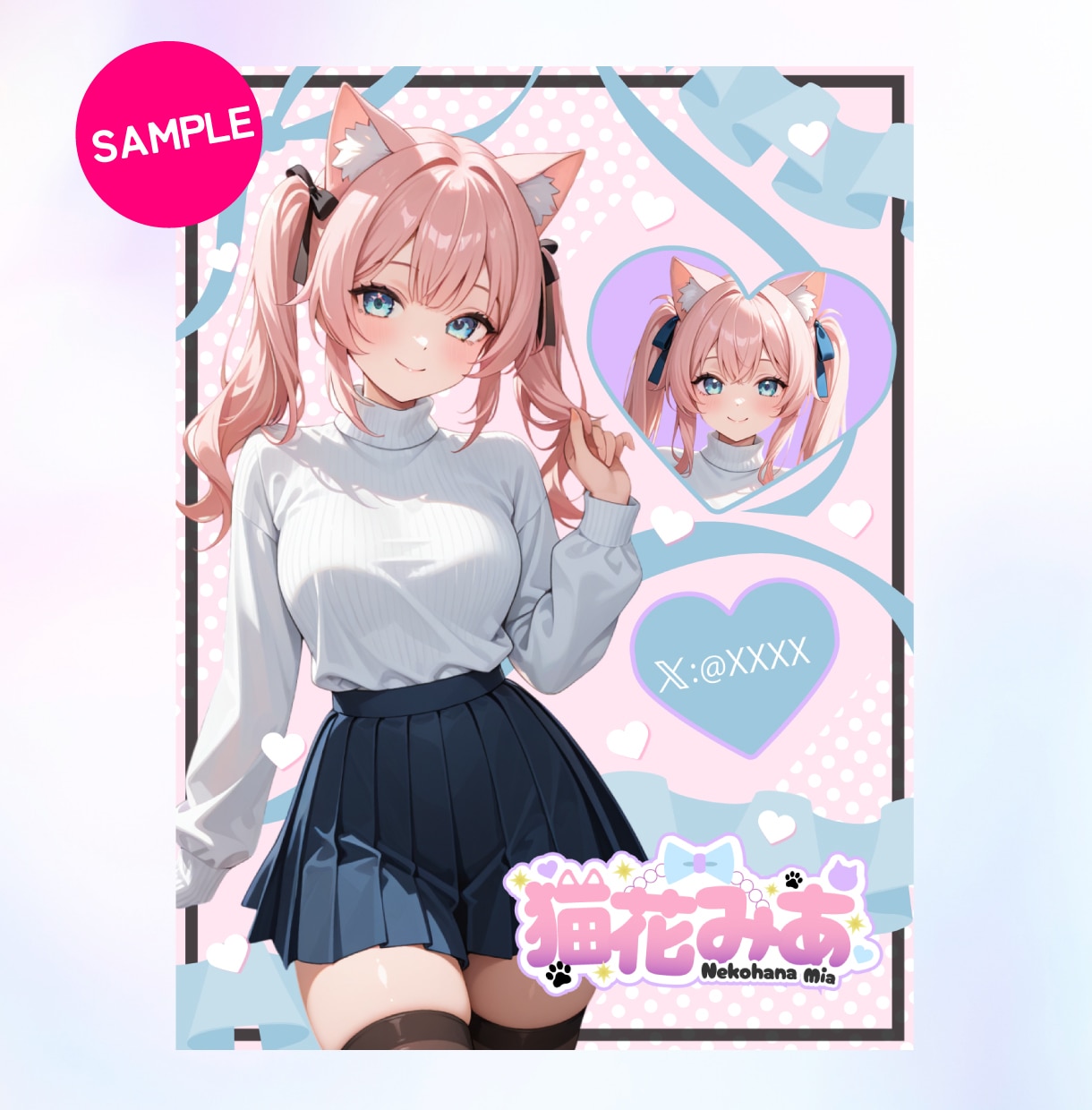 VTuberさんの宣伝プロフィール画像作成します イラストのデザインやお好みにあわせた素敵な画像お作りします イメージ7