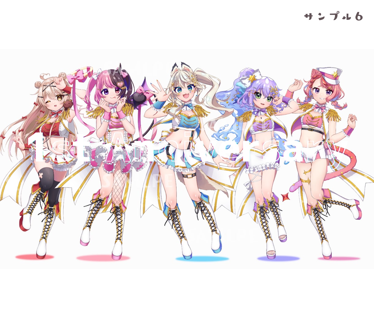 キービジュアルイラスト描きます 配信活動、TRPG等、様々なジャンルに対応します！ イメージ6