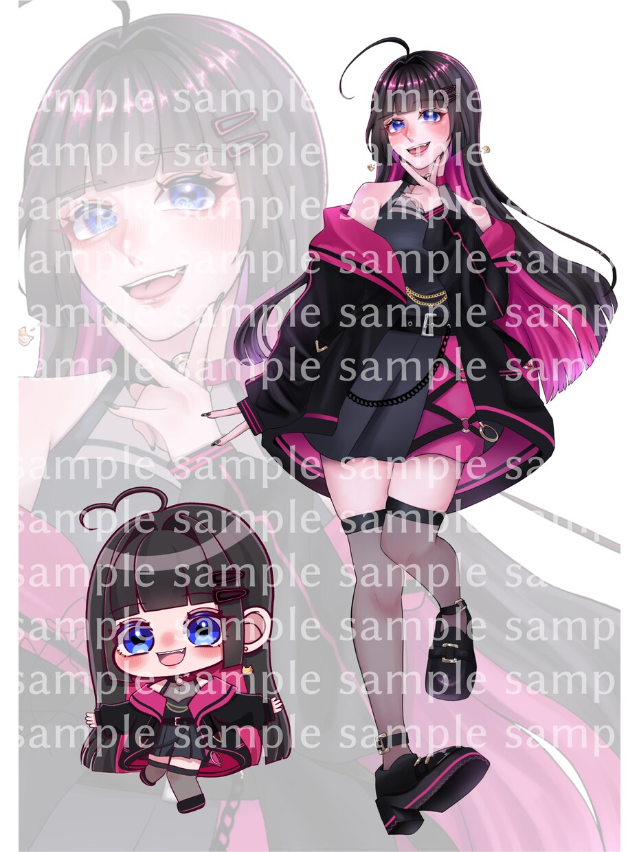 魅力あるイラストを作成いたします SNSアイコン、立ち絵などのイラストをお描きします！ イメージ2