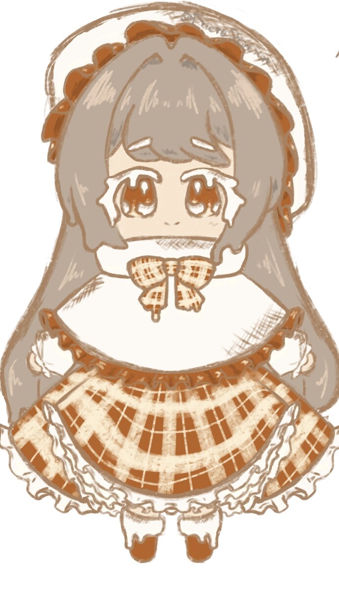 可愛いお洋服のデザインを描きます 貴方のオリジナルキャラクターに似合うロリータ衣装デザイン イメージ1