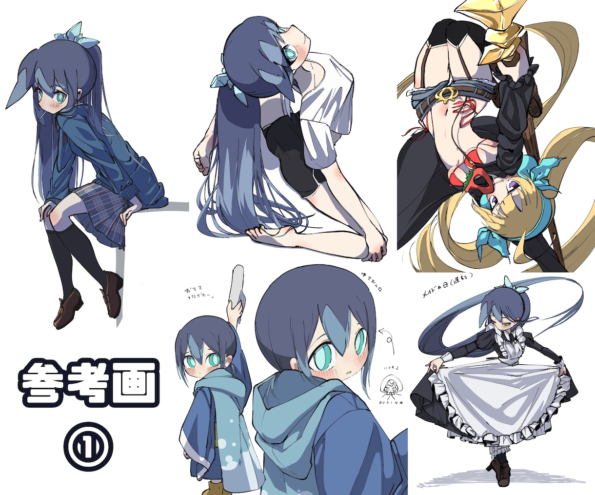あなただけのオリジナルイラスト描きます 二次創作共に創作キャラ可◎デフォルメ寄りのアニメ塗り中心 イメージ2