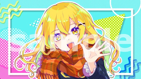 アニメ塗りから厚塗りまで！温かな1枚絵を描きます 配信用サムネやMVイラストなどお任せください” イメージ2