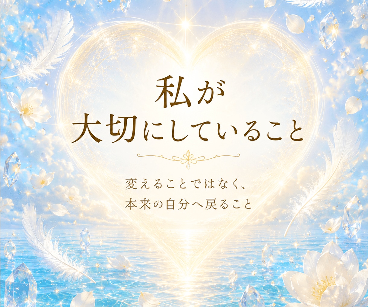 本当の自分を思い出す♡愛のヒーリング電話相談します そっと自分を思い出し優しい気持ちになれる場所 イメージ4