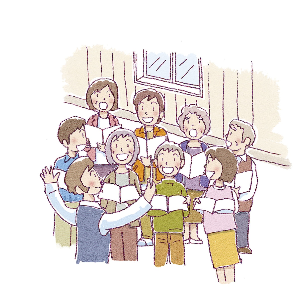 手描き風カットイラスト描きます 文章の内容に合わせて制作します。 イメージ4