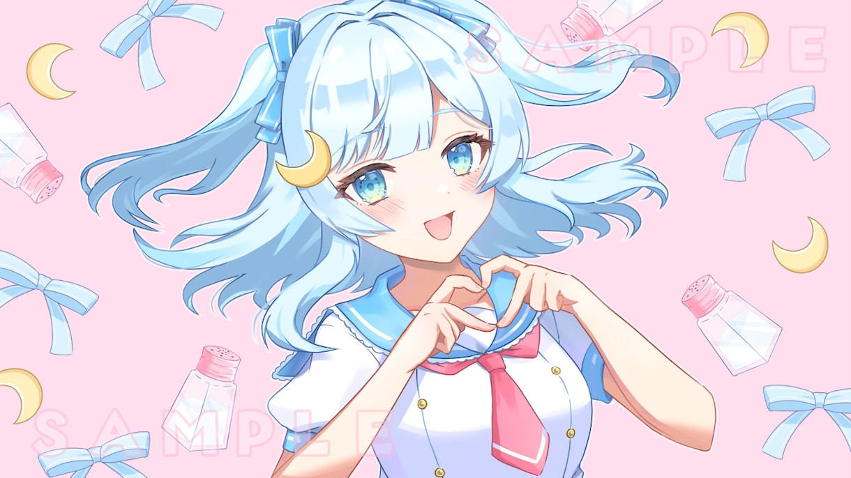 一枚絵描きます SNS・配信・グッズなどに使いやすいイラストを仕上げます！ イメージ1