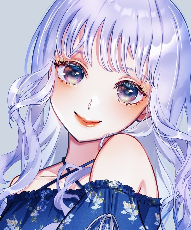 魅力的な女の子のSNSアイコンを描きます 商用OK！ヘッダー・配信サムネイル等にも！ イメージ1