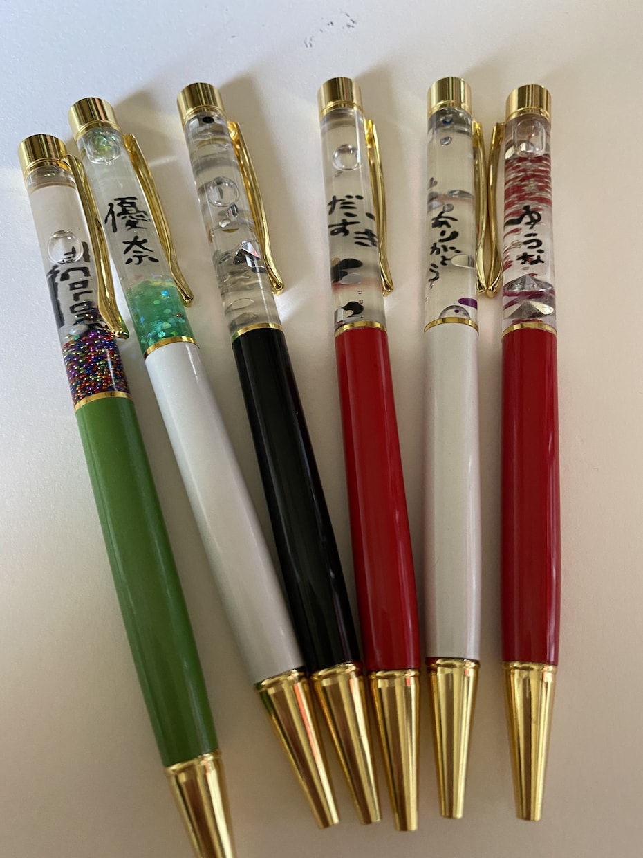 母の日ボールペン作ります ありがとうのコメント付きボールペン イメージ4