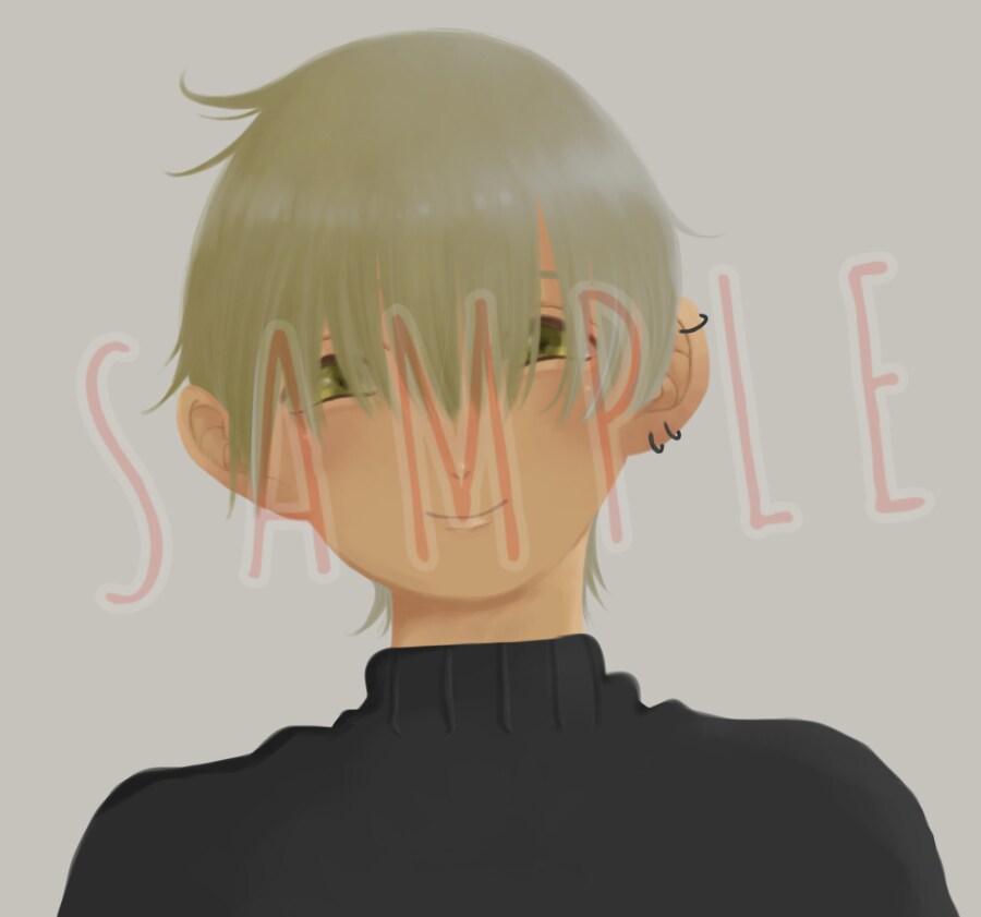 SNS用のアイコン、キャス画などをご提供します 自作小説の挿絵、表紙、広告のカット、ご自由に使えるイラスト♪ イメージ5
