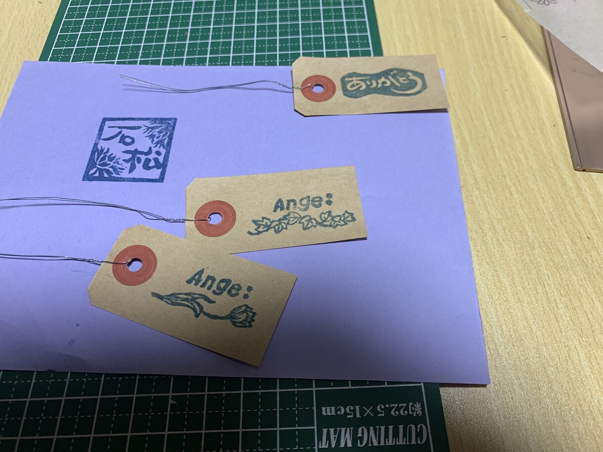 個性あふれる消しゴムハンコお作りします なんでもペタペタそれだけでお店の印象をアピールします イメージ10