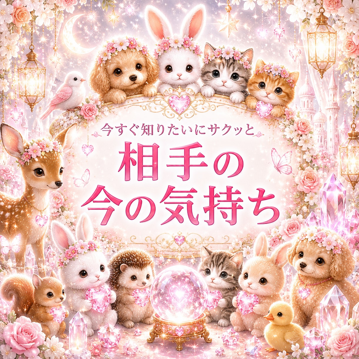 霊視霊聴　あの人の今の気持ちをサクッと視ます 即日鑑定　― 言葉にならない心の声を聴き取ります ― イメージ1