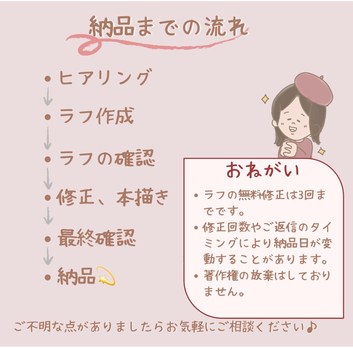 ちょうどよく似てる！笑顔が可愛い家族似顔絵描きます 被らない♪邪魔にならない♪淡色可愛い♪贈り物に最適！ イメージ4