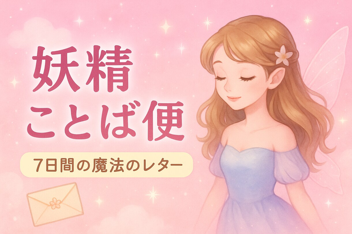 7日間心の処方箋お届けします ～7日間、心にとどく妖精からのことばの処方箋便～ イメージ1