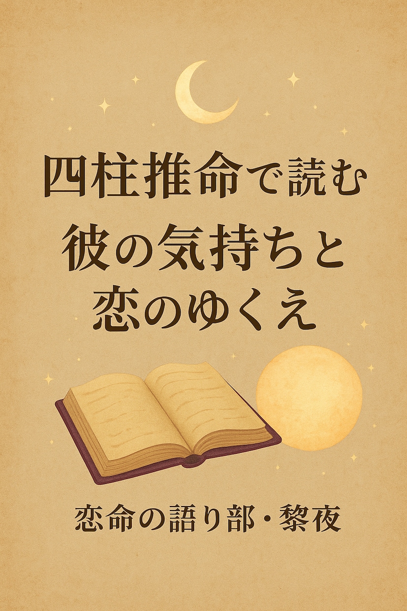 恋のゆくえを四柱推命で占います 魔法書のように綴る、あなたの恋の物語 イメージ1