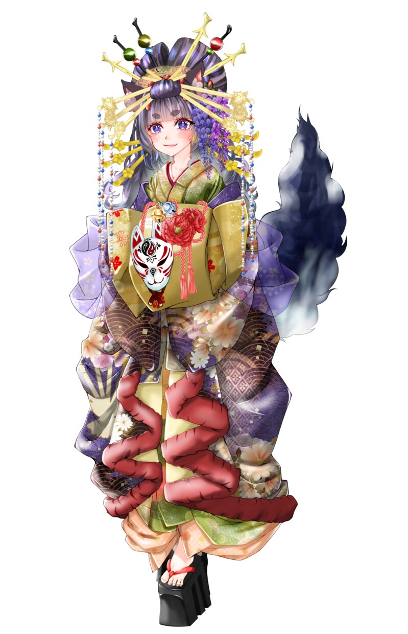 美麗【立ち絵】制作します 設定や世界観を重視し、 物語を感じられる立ち姿を描きます。 イメージ3