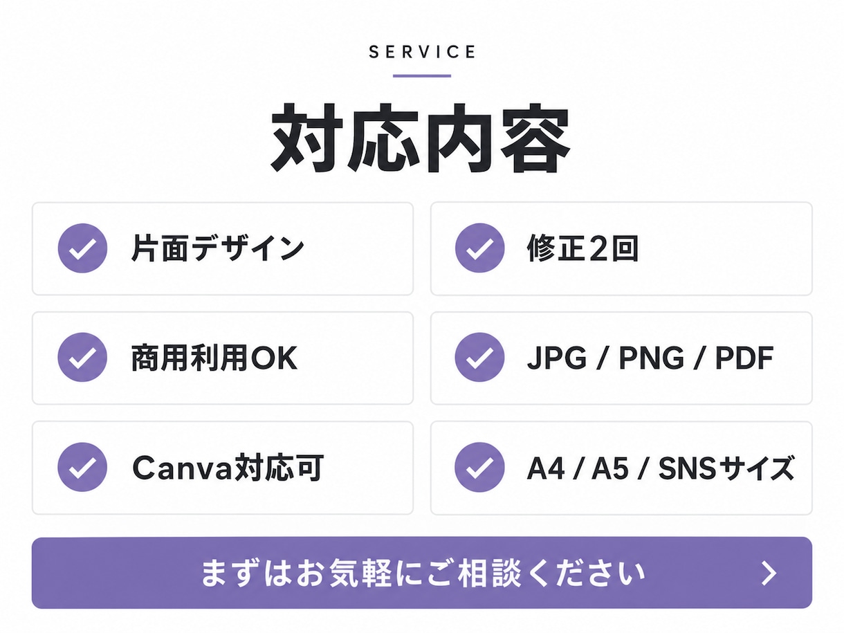 集客・販売につながるチラシ・フライヤーを制作します 店舗・商品・イベント告知に対応します イメージ5