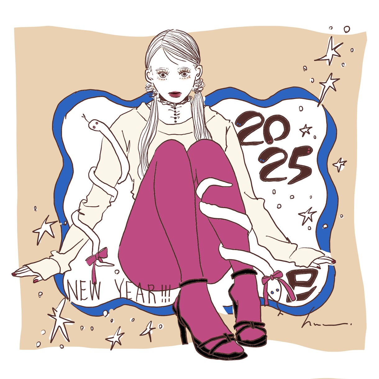ニュアンスのある繊細な人物イラストを描きます しっかりヒアリング！アイコン、広告、挿絵におすすめ！ イメージ3