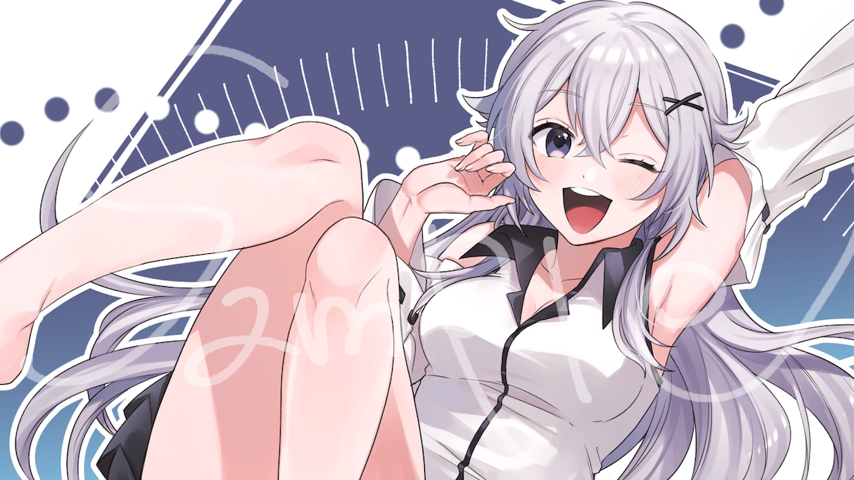 動画のイラスト描きます かわいい女の子や男の子が得意です。 イメージ2