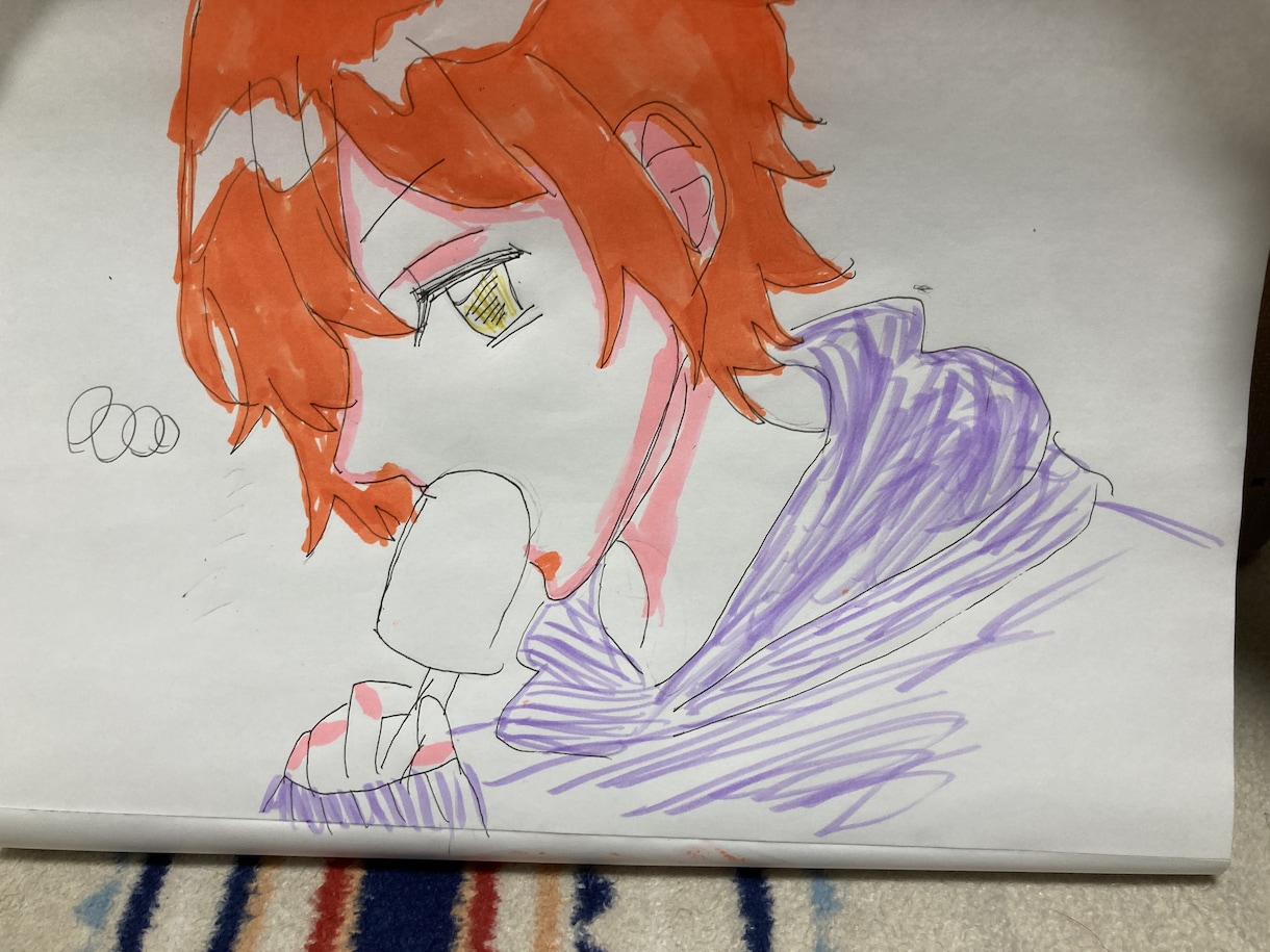 依頼していただいたイラストの作成をします ワンコイン！　一枚絵やアイコン作成！　色鉛筆やペンなど イメージ1