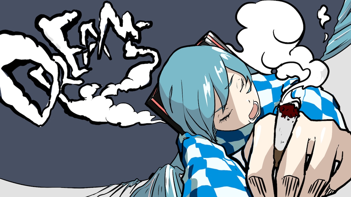 目を引く一枚絵描きます 歌みた等で使えるパースの効いたイラストをご提案！ イメージ3
