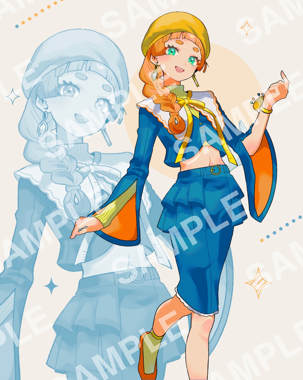 かわいいイラストお描きします キャラクターの魅力を大切に、一枚一枚丁寧に仕上げます イメージ1