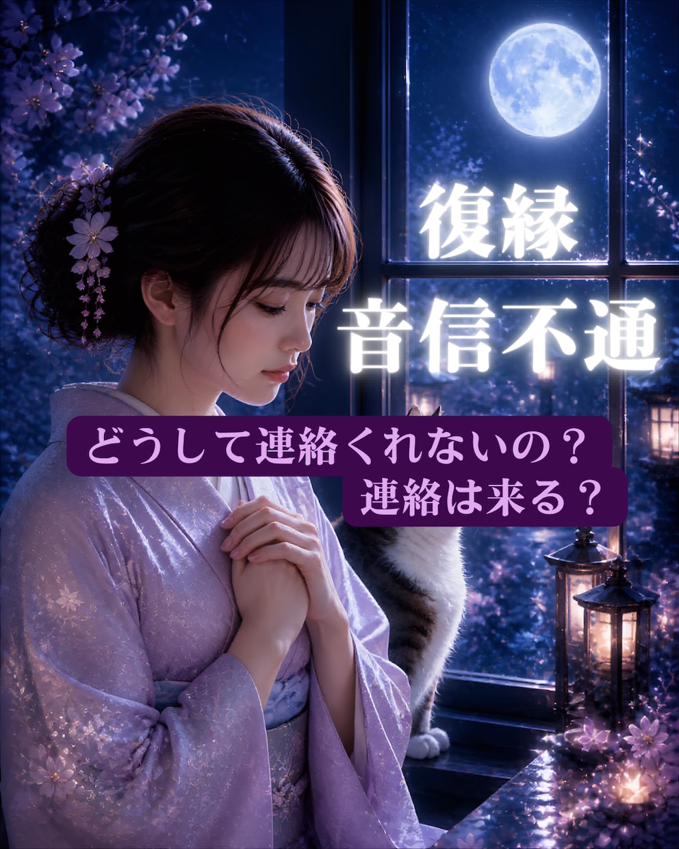 相手の本音と流れが変わる時期を優しく占います 諦めきれない恋。相手の気持ちと未来を占います イメージ1