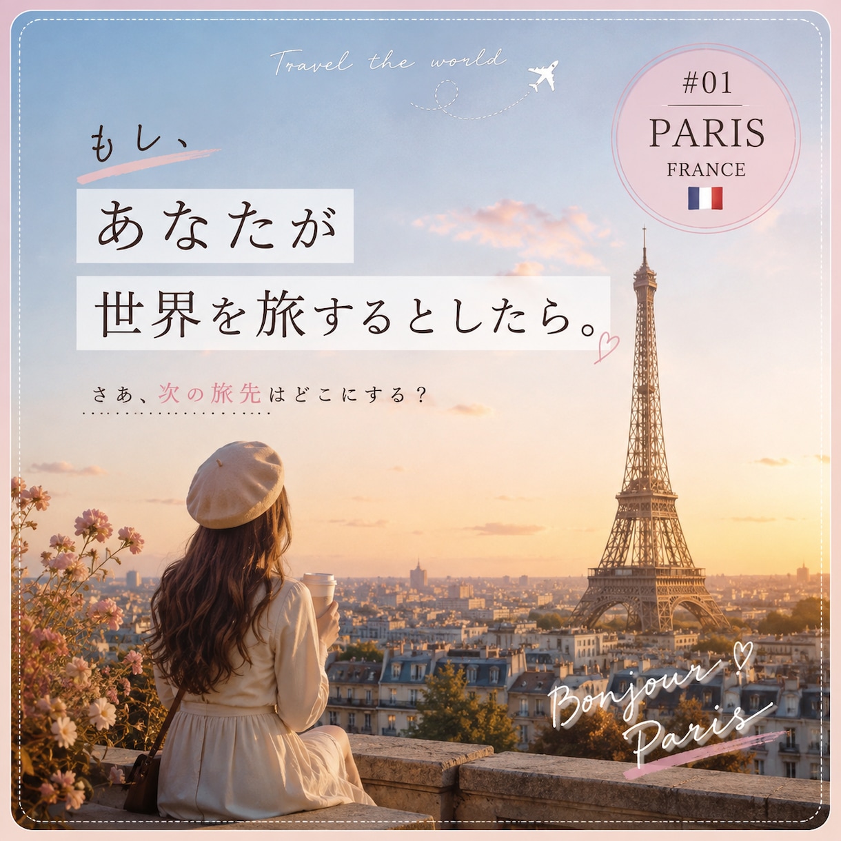 SNSの投稿画像をおしゃれに作成します 目を引くおしゃれなSNS投稿画像を丁寧に制作します！ イメージ1