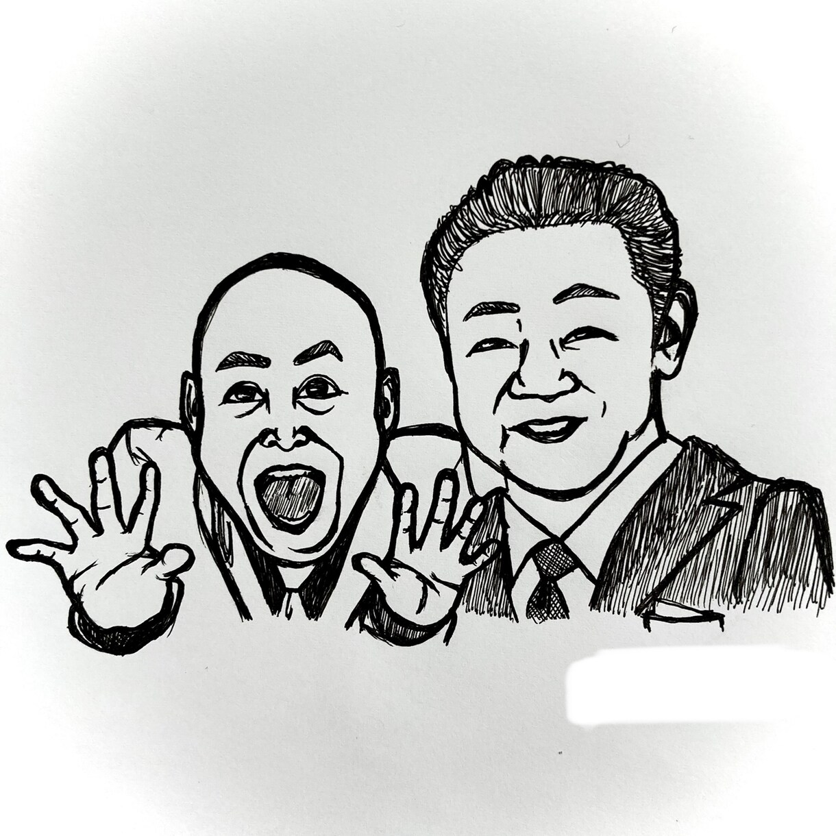 シンプル 似顔絵描きます 【誕生日】【結婚式】【お祝い】に似顔絵を添えてみませんか？ イメージ5