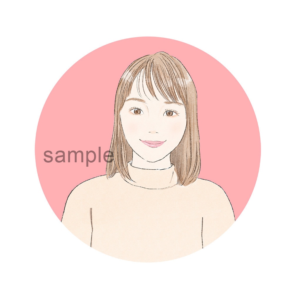 美人な似顔絵作ります あなたのお顔をより美人に仕上げる似顔絵 イメージ9