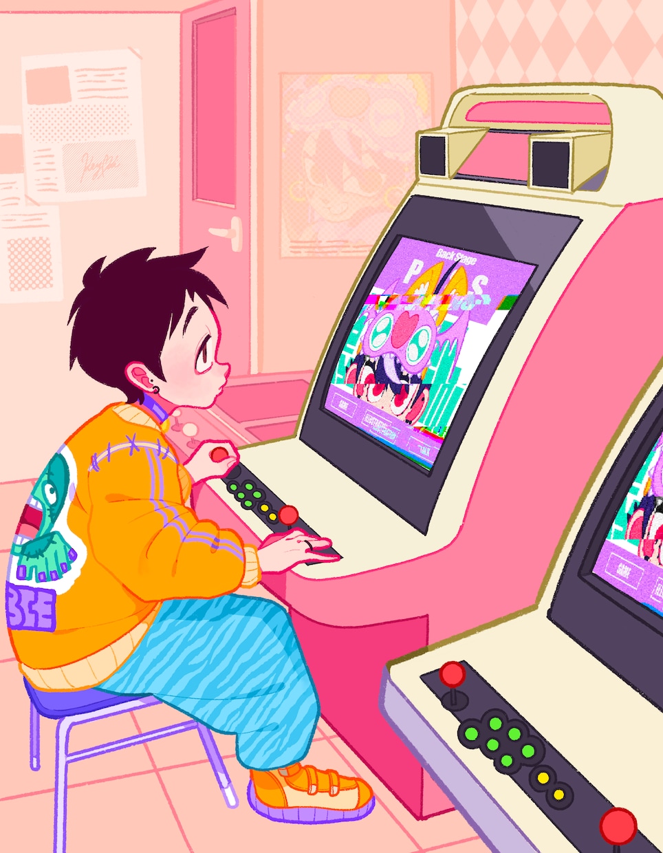 POPでかわいい1枚絵を描きます カラフルなイラストで人目をひきます！ イメージ7