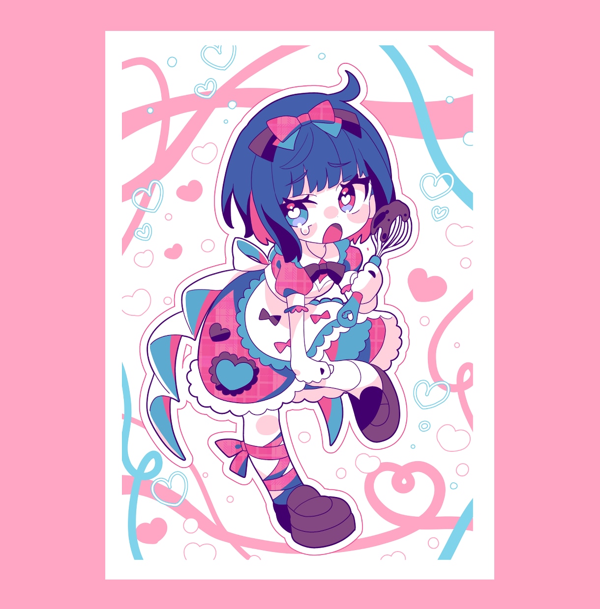 かわいいデフォルメイラスト制作いたします キュートな４～５頭身！彩度が高くてSNS映え イメージ9