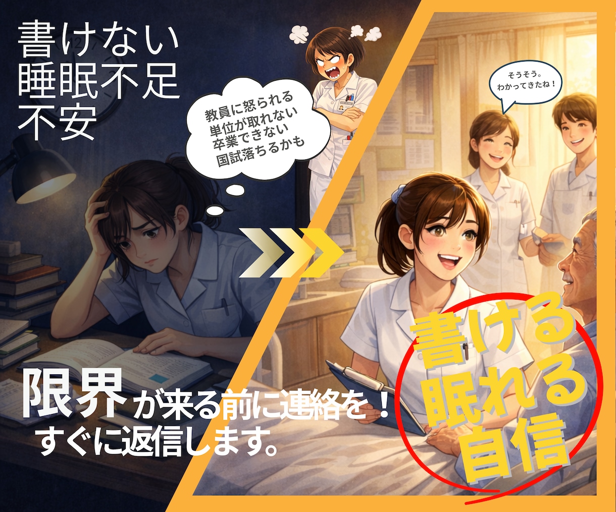 看護過程|看護実習|看護課題の見本を作ります 看護過程全般・論文・パンフ・関連図・SOAP　その他何でも可 イメージ9
