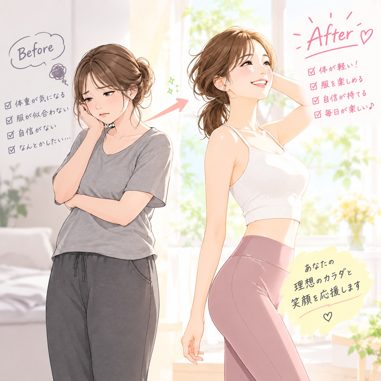 栄養士・元美容部員がダイエットの始め方を整理します 一緒に最初の一歩を踏み出しましょう イメージ3