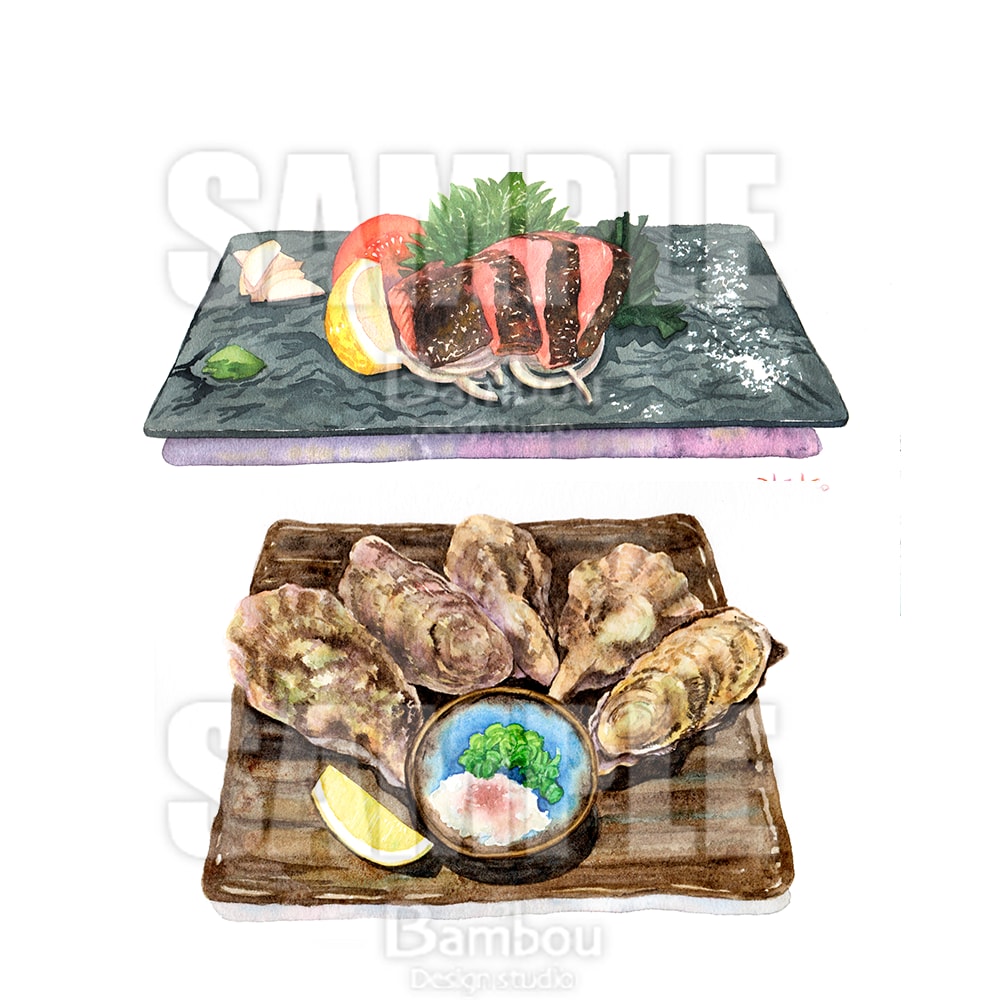 商用利用OK！ 水彩で【料理】のイラスト描きます 写真とは一味違う手描きイラストの温かみが食欲をそそります イメージ3