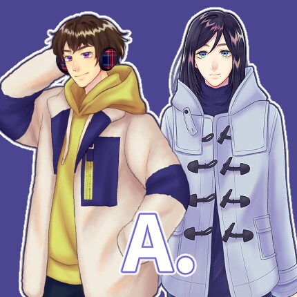 立ち絵などに！オリジナルキャラクターお描きします お試し価格！好きな絵柄が選べる！！ イメージ3