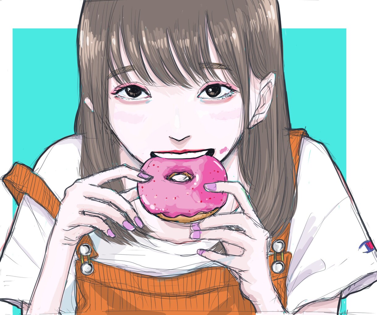 似顔絵やイラストを描きます。届けます 写真からのイメージでイラスト作成が主です。 イメージ2