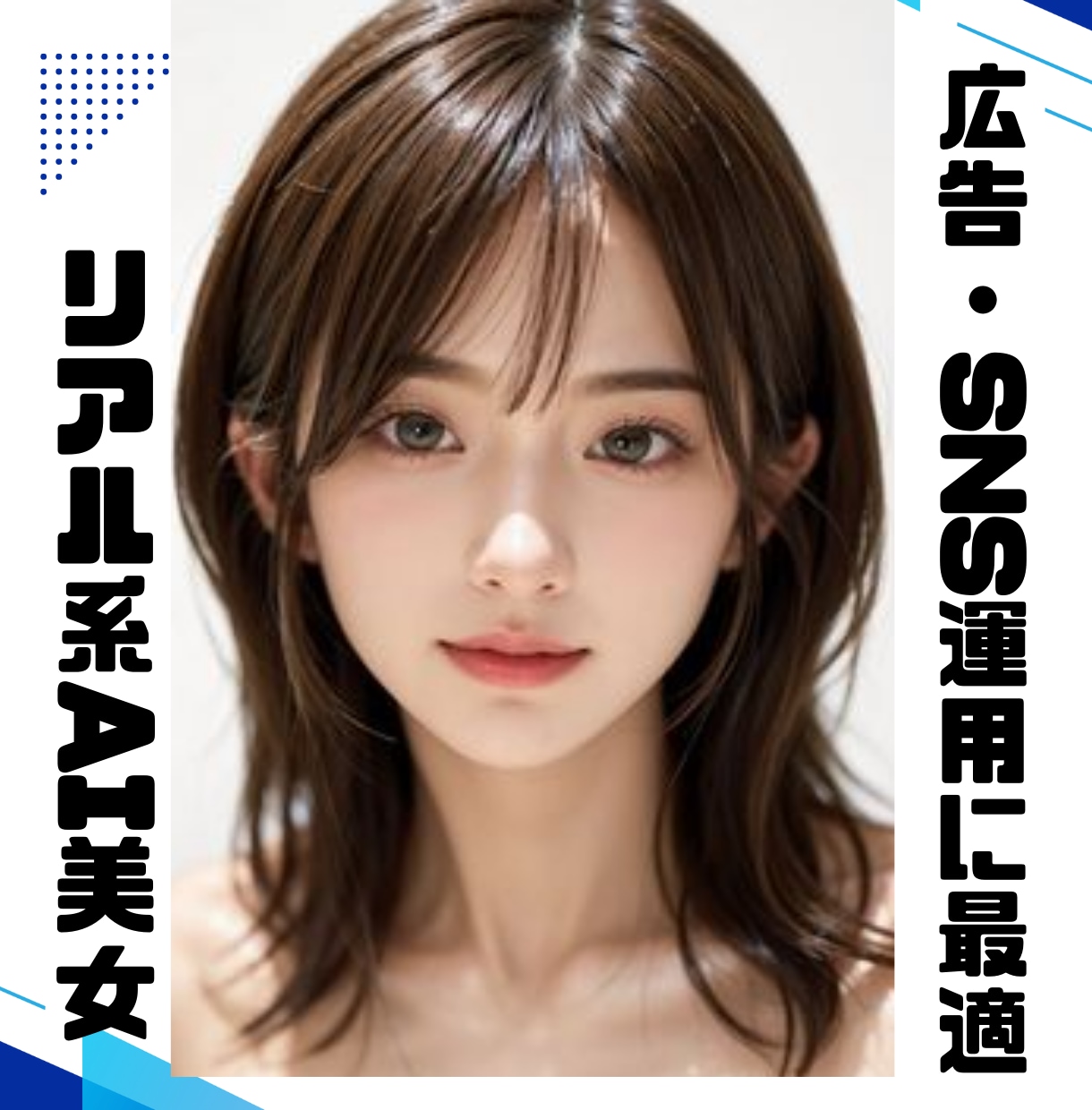あなたのご要望に合わせたAI美女を作成します 高画質なAI美女を代行生成します。50枚/１万円 イメージ1