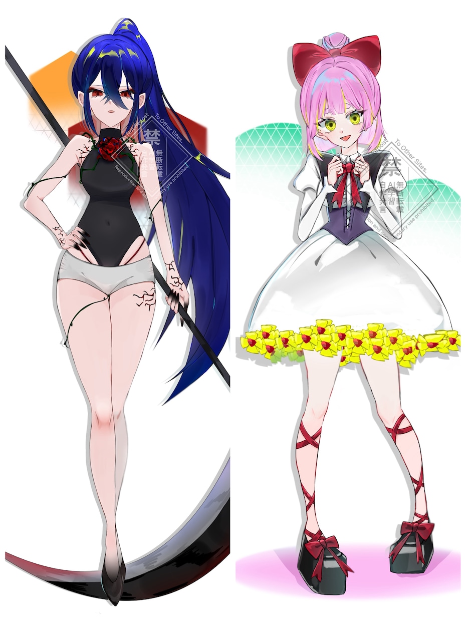 貴方だけの個性ある立ち絵、描きあげます TRPG、IRIAM、キャラデザまで承ります！ イメージ2