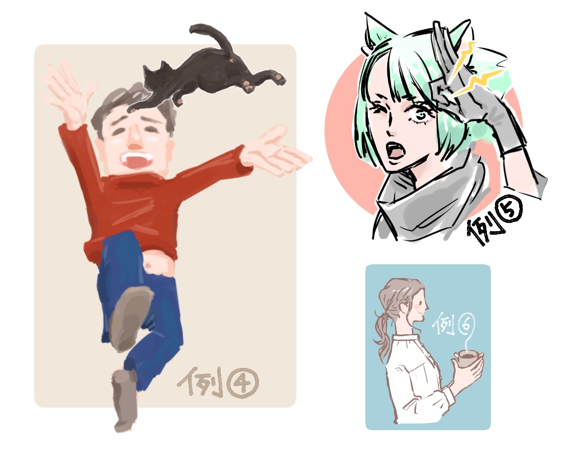 イラスト制作いたします ちょっとした挿絵を様々なシーンに◎商用利用可◎ イメージ2