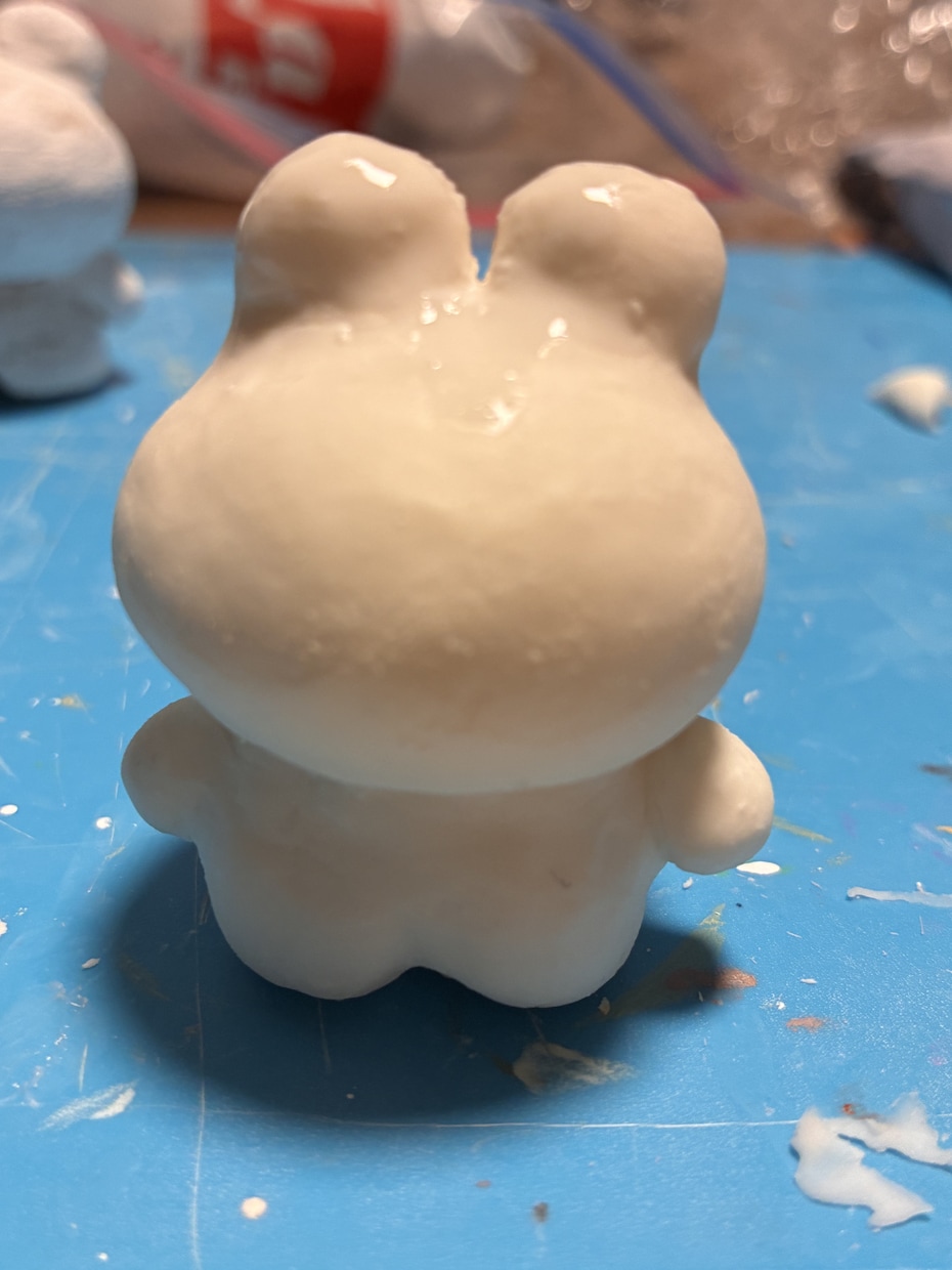 うさぎオブジェつくります うさぎのオブジェをつくりますこちらをご購入してください鉢上 イメージ1
