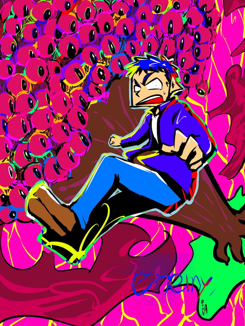 2Dホラーゲームのイラストを描きます PC・スマホ用のイラストを提供出来ます イメージ3