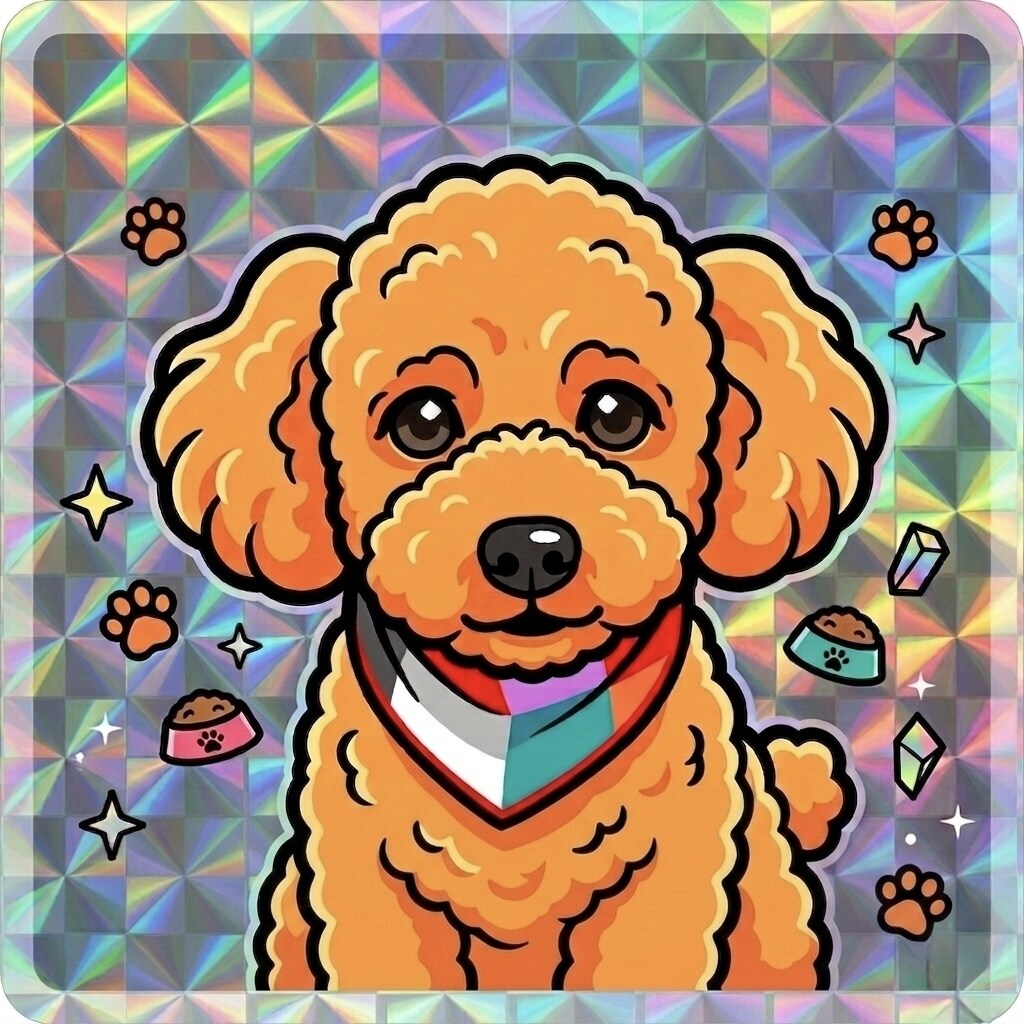 ビックリマンシール風☆イラスト☆似顔絵☆制作ます キャラ・似顔絵・ロゴを懐かしあの世界観で！！ イメージ8